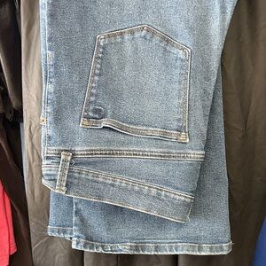 Jessica Simpson Classic Flare High Rise Blue Jeans